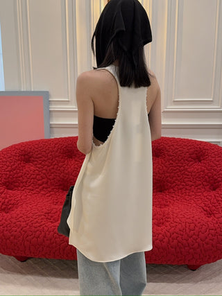 THE MANNEI - White Top in White