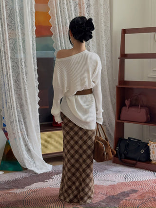MM6 Maison Margiela FLUTED TEXTURE KNITWEAR