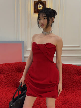 MAGDA BUTRYM - DRESS / RED