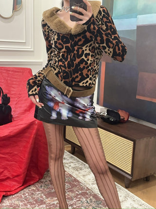 ASHLEY WILLIAMS KITTEN MINI SKIRT