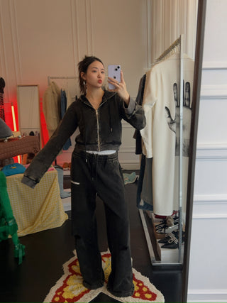 Natasha Zinko Double Waist Pants