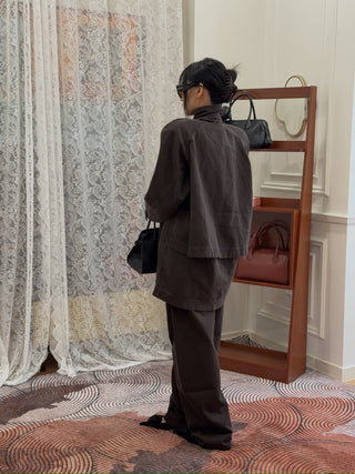 MAGDA BUTRYM - Denim Jacket in Brown