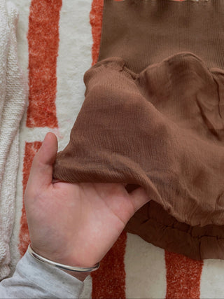 AYA MUSE - Aven Top in Rust Brown