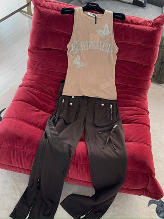 BLUMARINE PANTA J C/TASCHE