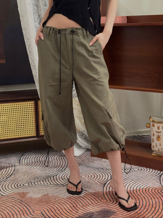 THE MANNEI - Cargo Trousers in Khaki