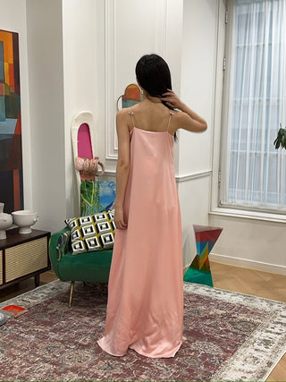 MÔNOT - CAMISOLE LONG TOP / ROSE