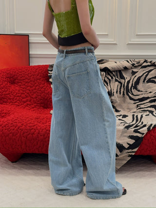 CHRISTOPHER ESBER Oversized Drop Jeans