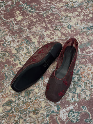 MAGDA BUTYUM BALLET FLATS EMBROIDERY