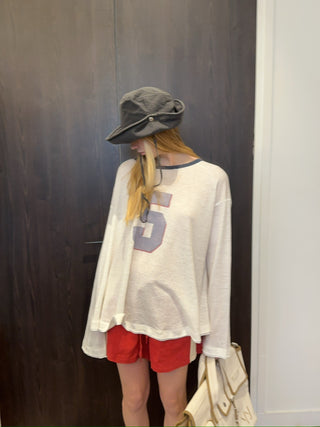 OPEN YY - YY COLOR BLOCK SHORTS / RED