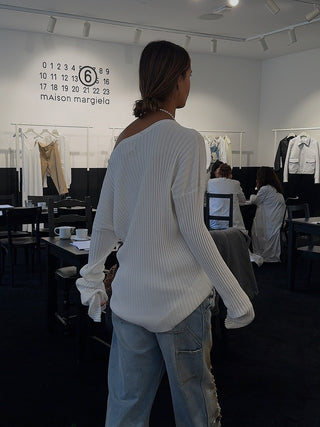 MM6 Maison Margiela DISTRESSED WORKWEAR DENIM JEANS