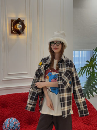 INBETWEENERS FLANNEL SHIRT UNISEX