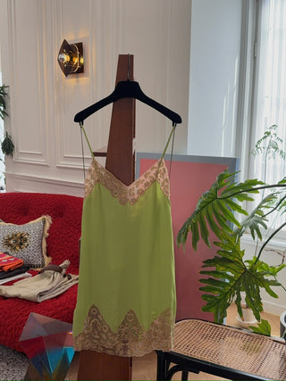 BLUMARINE CDC EMBROID DRESS