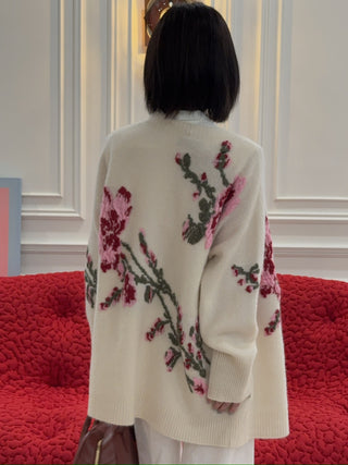 BLUMARINE MAXI SWEATER CARDIGA