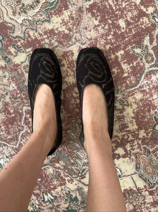 MAGDA BUTYUM BALLET FLATS KNIT