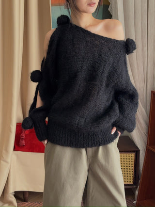 BLUMARINE KIMONO SWEATER
