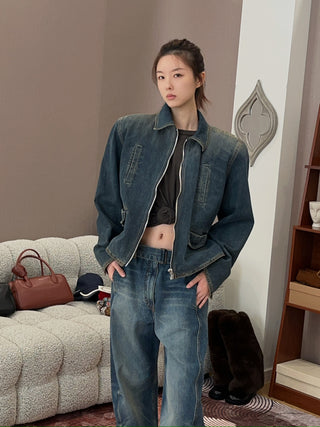MAGDA BUTRYM - DENIM JACKET in Vintage