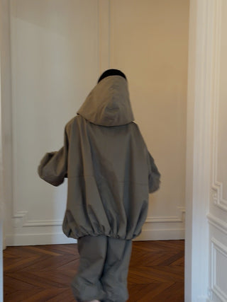 THE MANNEI - Oversized Jacket in Khaki