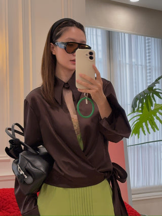 16ARLINGTON - Romy Shirt in Brown