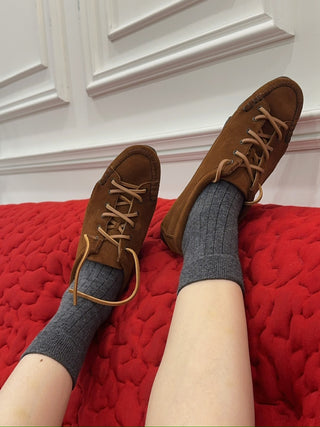 HEREU LACE-UP DRIVER LOAFER