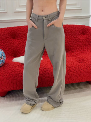 MM6 Maison Margiela DRAWSTRING TAILORED TROUSERS