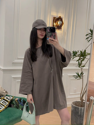 MM6 Maison Margiela NUMERIC SIGNATURE OVERSIZE TEE