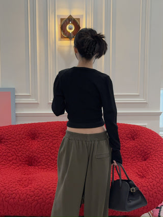 Coperni - Knitted C-logo Top in Black