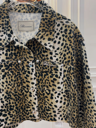 BLUMARINE PRINTED JACKET