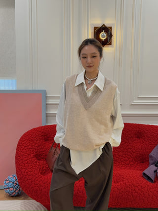 Christopher Esber - Asymmetric BANDANA SCARF SHIRT