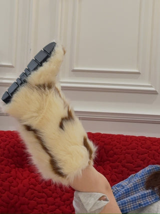 EPINGLER - FOFO BOOTS LONG / SPOTTED FUR