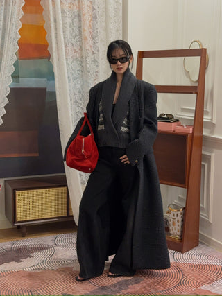 COPERNI - LONG COAT / BLACK GREY