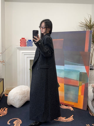 COPERNI - LONG COAT / BLACK GREY