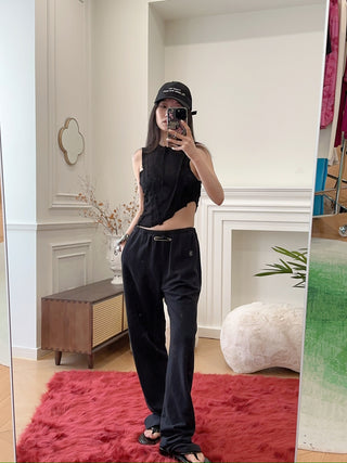 Sami Miro Vintage Safety Pin Sweatpants