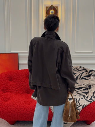 MAGDA BUTRYM - Denim Jacket in Brown