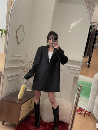 COPERNI Black Croco Bridge Cowboy Boots