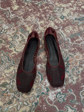 MAGDA BUTYUM BALLET FLATS EMBROIDERY