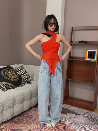 THE MANNEI - Denim Pants in Specialist clean