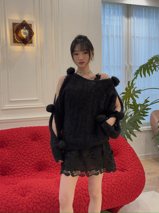 BLUMARINE KIMONO SWEATER