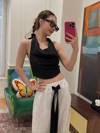 ROKH Halter Neck Top