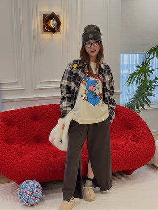 INBETWEENERS FLANNEL SHIRT UNISEX