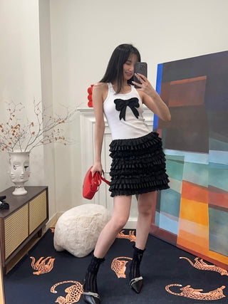 ASHLEY WILLIAMS RUFFLE SKIRT