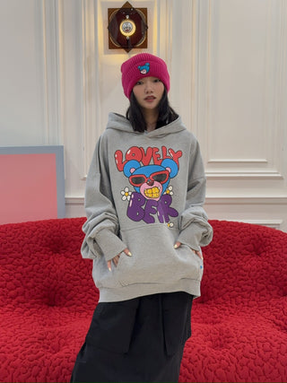 INBETWEENERS HOODIE UNISEX GRIGIO MELANGE