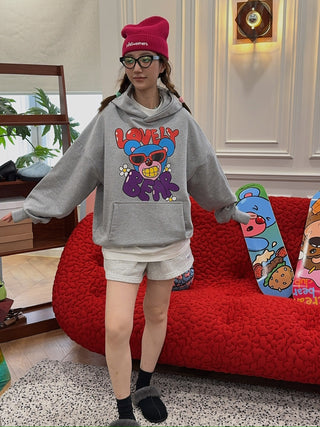 INBETWEENERS HOODIE UNISEX GRIGIO MELANGE