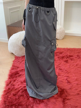 COPERNI TAILORED CARGO MAXI SKIRT