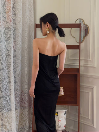BLUMARINE DRESS BUSTIER SABLE