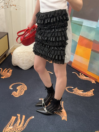 ASHLEY WILLIAMS RUFFLE SKIRT