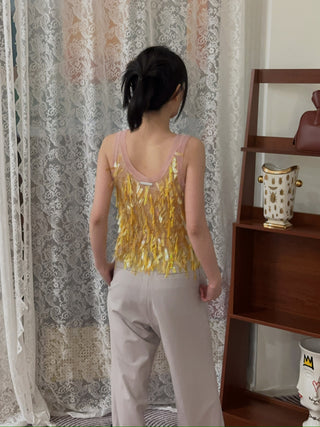 16ARLINGTON - Sharla Top in Yellow