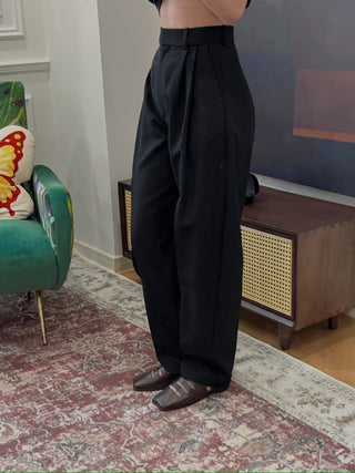 A.W.A.K.E TAPERED PANTS WITH VERTICAL SLIT KNEES