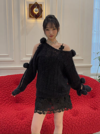 BLUMARINE KIMONO SWEATER