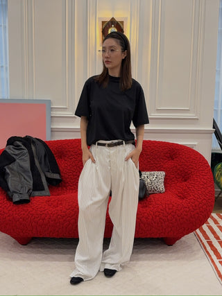 THE MANNEI - Pants in White