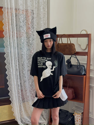 ASHLEY WILLIAMS - T-Shirt in Ghost